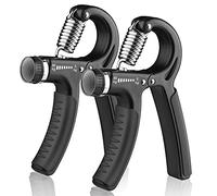 AIXPI Hand Grip, Ejercitador de Manos Ajustable de 5-60kg, Fortalecedores de Mano para Entrenar el Agarre, la Fuerza de Los Dedos, la Muñeca, el Antebrazos Fortalecer 2 paquete