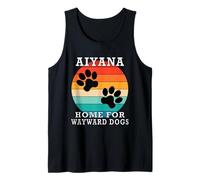 Aiyana Home For Wayward Dogs Apellido Camiseta sin Mangas