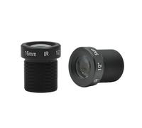 AIYAOAIYOUYOU 2 Lentes de cámara de visión Industrial de 5 MP HD con Interfaz M12 de 1/2 Pulgada con Banda Estrecha de 850/940 NM, Gran Angular, telefoto y visión de Largo Alcance(16mm)