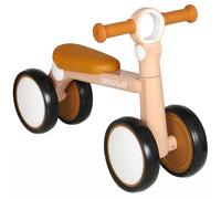 AIYAPLAY Bicicleta sin Pedales para Bebé 1-2 Años Plegable, Cuadro Ligero de Aluminio, Asiento y Manillar Regulables, Neumáticos Silenciosos, 57x28,5x40cm, Rosa