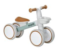 Homcom - Bicicleta equilibrio sin pedales 4 ruedas