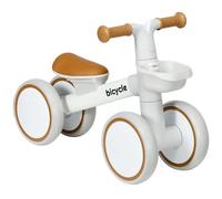 Homcom - Bicicleta sin pedales Blanco