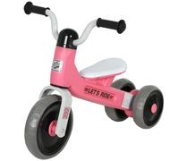 AIYAPLAY Bicicleta sin Pedales para Niños de 12 a 36 Meses, Bicicleta de Equilibrio con Ruedas Silenciosas y Resistentes a Pinchazos, Manillares con Giro Limitado a 60°, Rosa