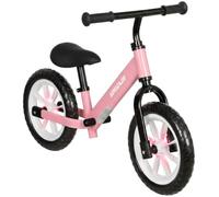 AIYAPLAY Bicicleta sin Pedales para Niños de 2 a 5 Años Rosa | Bicicleta de Equilibrio con Ruedas Luminosas y Silenciosas, Asiento y Manillar Ajustables