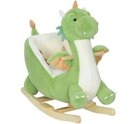 AIYAPLAY Caballito Balancín para Bebés con Sonido de Dragón Verde