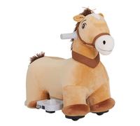 Aiyaplay Caballo Eléctrico Para Niños De 18 A 36 Meses Carga 25 Kg Marrón