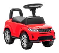 AIYAPLAY Coche Correpasillos con Licencia de Land Rover, Correpasillos para Niños de 18-36 Meses con Almacenaje, Volante, Bocina, Sonidos de Motor, 65,5x28x42 cm, Rojo
