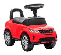 AIYAPLAY Coche Correpasillos con Licencia de Land Rover para Niños 18-36 Meses con Almacenaje Bocina Sonidos de Motor Rojo Aosom España