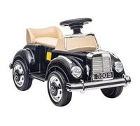 AIYAPLAY Coche Correpasillos con Licencia de Mercedes-Benz 300S Correpasillos para Niños de 18-48 Meses con Almacenaje Volante Sistema Anti-Vuelco Carga 25 kg 77,5x41,5x45 cm Negro