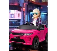 AIYAPLAY Coche Eléctrico con Licencia Land Rover Discovery Sport Negro negro