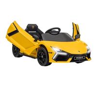 AIYAPLAY Coche eléctrico Infantil con Licencia Lamborghini Revue Amarillo
