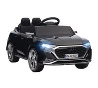 Aiyaplay Coche Eléctrico Para Niños De +3 Años Audi Q8 Etron Sportback Negro