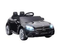 Aiyaplay Coche Eléctrico Para Niños De +3 Años Mercedes SLC 300 Negro