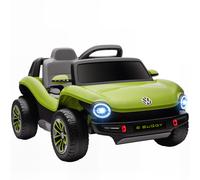 AIYAPLAY Coche Eléctrico para Niños de +3 Años Volkswagen E-Buggy 12V con Mando a Distancia 2,4 G Ruedas con Suspensión Verde