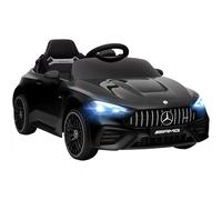 AIYAPLAY Coche eléctrico para niños Mercedes AMG CLE 53 12V - 2 Motores, Mando a Distancia para Padres 2.4G, vehículo eléctrico con Apertura de Puertas, Faros LED, Reproductor MP3, Regalo para niños