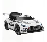 AIYAPLAY Coche Eléctrico para Niños Mercedes-AMG GT3 EVO 12V Faros Blanco