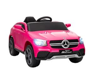 AIYAPLAY Coche Eléctrico para Niños Mercedes-Benz GLC 12V 3-6 Años Rosa