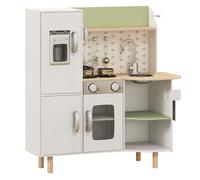 Aiyaplay Cocina De Juguete De Madera Para Niños 84x34x89 Cm Blanco