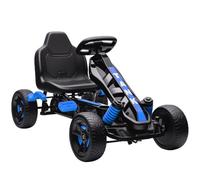 AIYAPLAY Kart Pedales para Niños Embrague Automático +3 Años 50 kg Azul | Go Kart, Freno, Ruedas Antideslizantes de EVA, Marco Metálico