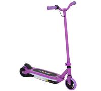 AIYAPLAY Monopatín eléctrico para niños 6-14 años, velocidad máxima 10 km/h, luces LED de colores, freno electrónico, violeta Aosom España