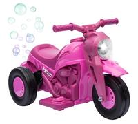 AIYAPLAY Moto eléctrica para niños 3 Ruedas 6V 3 km/h 2-5 años Rosa