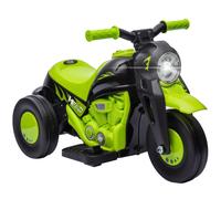 AIYAPLAY Moto Eléctrica para Niños de +2 Años Moto de Batería para Niños 6V con Función de Soplar Burbujas Faros Música Moto para Niños con Velocidad 3 km/h Carga 30 kg Verde