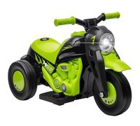 Homcom - Trimoto eléctrica batería 6 V con música y juegos Amarillo