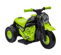 AIYAPLAY Moto Eléctrica para Niños de +2 Años Moto de Batería para Niños 6V con Función de Soplar Burbujas Faros Música Moto para Niños con Velocidad 3 km/h Carga 30 kg Verde
