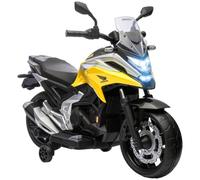 AIYAPLAY Motocicleta eléctrica para niños MP3 USB 3-6 años Amarillo