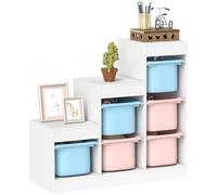 AIYAPLAY Organizador Juguetes 6 Cajas extraíbles 3-8 años Multicolor | 3 niveles, limpieza fácil