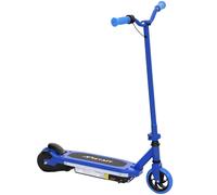 AIYAPLAY Patinete Eléctrico para Niños con Luces LED Acelerador de Pulgar y Ruedas sin Pinchazos Velocidad de hasta 10 km/h Azul