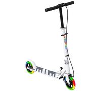 Aiyaplay Patinete Plegable Para Niños De 3-8 Años 2 Ruedas Con Led Luces Blanco