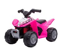 Quad eléctrico Honda rosa