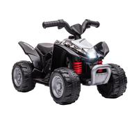 Homcom - Quad eléctrico Honda Negro