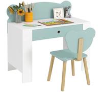 AIYAPLAY Set mesa estudio silla infantil Verde