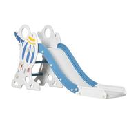 AIYAPLAY Tobogán Infantil Antideslizante para Niños 18-36 Meses, Seguro para Interior y Exterior, Gris 157x46,5x80 cm Aosom España