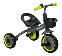 AIYAPLAY Triciclo para Niños de 2 a 5 Años Bicicleta Infantil con Asiento Ajustable Cesta Timbre y Pedales 70,5x53x58 cm Gris