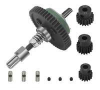 AIYIHOBBY Metal Steel 6878 Differential Gear Complete Slipper Clutch and 32P 15T/17T/19T Pinions Gear Set for Traxxas Slash 4X4 / Stampede 4X4 / Rustl