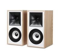 AIYIMA S4000 Monitores de Estudio Activos 4" 80 W RMS XLR/TRS/RCA | BT 5.0, Control de graves y agudos, Salida para subwoofer, Ideal para producción musical, PC y Home Studio