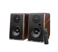 AIYIMA S700 - Altavoces de estantería Bluetooth activos, altavoces de TV alimentados de 100 W con woofer de 5.25 pulgadas, con salida SUB, entrada Bluetooth/óptica/ARC/RCA/USB para audio doméstico, PC