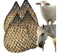 AIYJWXINP Red de heno para caballos, accesorios para caballos, saco de heno para caballos, comederos y ovejas, red de alimentación con diseño de saco de heno, controla la velocidad de alimentación