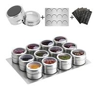 Aiyola paquete de 12 tarros de especias magnéticos