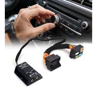 Aiyomi High Low Adapter Subwoofer Converter für Auto Radio Endstufe 2 Kanal Chinch Adapter Kabel auf Quadlock Ausgang Verlängerungskabel High-Low geeignet für BMW, Ford, Mercedes, Seat, Skoda VW