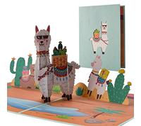 AIYONG Tarjeta Pop-Up,Tarjeta regalo 3D,Tarjeta de regalo emergente con sobre, para Familia, Día del Niño, Amigo, Novias, Aniversario, Día de la Madre,Arjetas con animales lindos