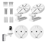Aiyraa 2 soportes de montaje universal para cámara Reolink, Tp-Link Tapo C200/C210/C220/C225/TC70, Kasa EC70/KC410S - Ajustable 180° giratorio para techo/pared