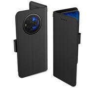 Aiziki Funda para TCL NxtPaper 60 Ultra, Funda Protectora De Cuero De PU De Primera Calidad [Bolsa De Billetera] [Cierre Magnético] - Negro