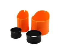 Aizuoni de Bolsas de Carga PVA,Kit de Pesca de Bolsas PVA,Bolsas de Almacenamiento Antideslizantes para Aparejos de Pesca, 50 Uds., Cargador de Bolsas | Kit de Pesca para Pesca de Carpas Lirios Cebos