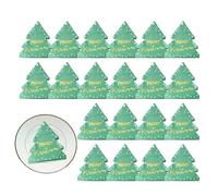 Aizuoni Servilletas de papel de árbol de Navidad, Servilletas de invitados de Navidad | Servilletas de almuerzo para invitados de árbol de dibujos animados,Servilleta de mano para cena de postre