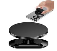 Aizuoni Soporte Magnético para Móvil | Soporte De Coche Imán Doble Cara 360° Giratorio | Base Giratoria 360 para Video Selfies Espejo Entrenamiento Casa Oficina Auto Carrito Golf