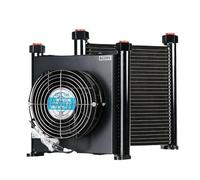 AJ1025T-CA Enfriador De Aire Hidráulico De Flujo 25L/MIN, Aleación De Aluminio, Mini Radiador Intercambiador De Calor De Refrigeración Operación estable